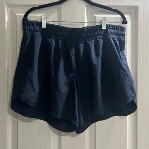Navy Blue Lululemon Shorts